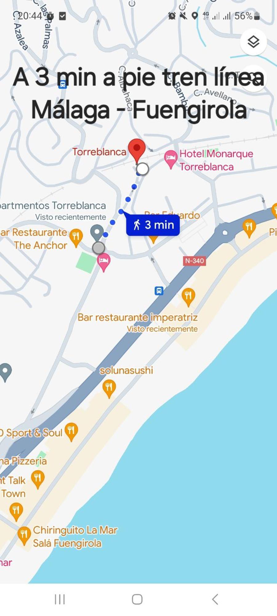 Estudio Con Piscina Y Parking, Playa A 4 Min A Pie, Tren A 2 Min فوينخيرولا المظهر الخارجي الصورة